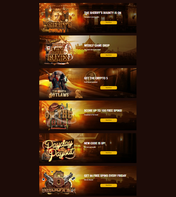 Lucky Creek Casino game preview 2